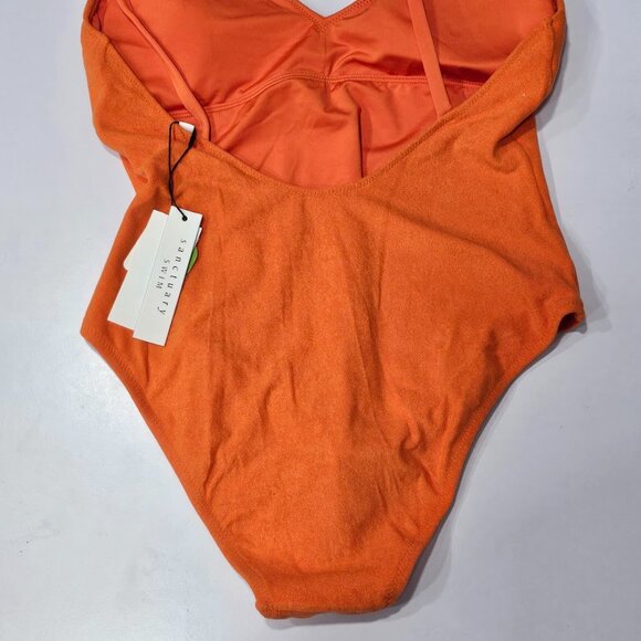 Sanctuary Splash Solids High Leg One Piece Swimsuit - Picture 9 of 10